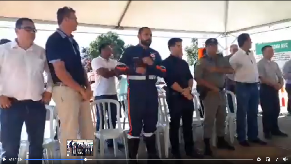 REFORMA E REINAUGURAÇÃO DA BASE DA SAMU NO JARDIM ABC