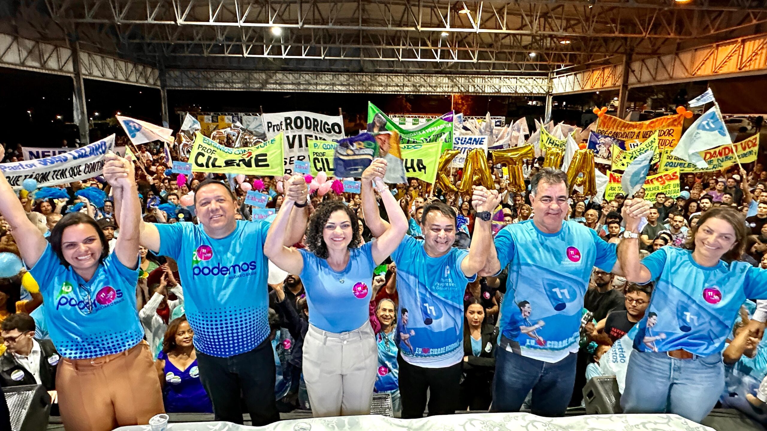 Cidade Ocidental Realiza Convenção Partidária com a Presença de Pré-Candidatos