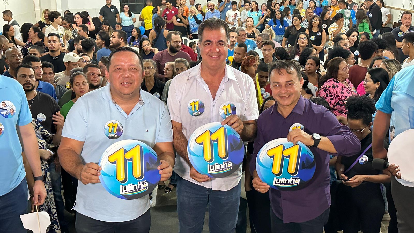Esquenta 11 reúne lideranças em apoio a Lulinha Viana e Anderson Luciano para a Prefeitura de Cidade Ocidental