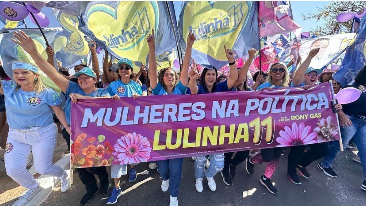 Vice-primeira dama de Cidade Ocidental realiza Caminhada das Mulheres na Política e reforça o papel da mulher nas decisões políticas
