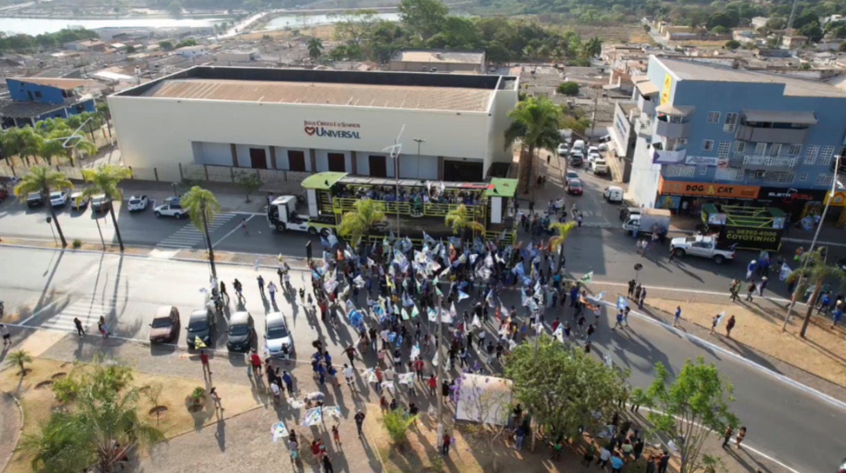 Carreata de Antônio Lima em Cidade Ocidental tem baixa adesão e termina em confronto violento