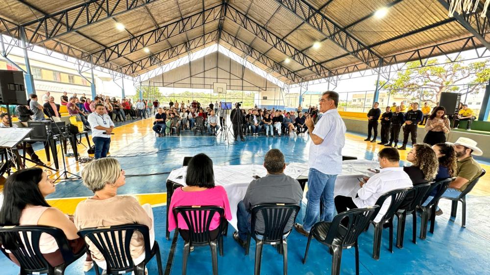 Prefeito Retoma Atividades com Momento Cívico e Inaugurações em Ocidental Park