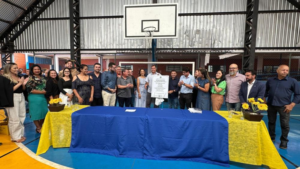 Escola Frei Amilton é reinaugurada com nova infraestrutura no Jardim ABC