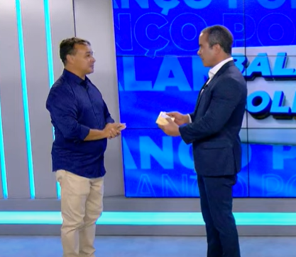 Lulinha Viana, Prefeito Eleito de Cidade Ocidental, Concede Entrevista ao Balanço Geral da Rede Record