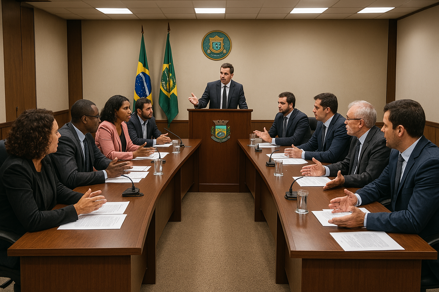 Comissão debate erosão às margens da BR-040, entre Valparaíso de Goiás e Brasília