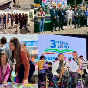 3ª edição da Feira do Livro reúne grande público e movimenta a Praça Santo Antônio em Cidade Ocidental